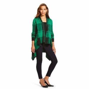 Merona | Sweaters | Green Plaid Sweater 